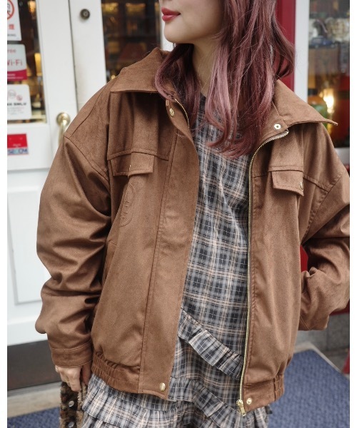 jumelle（ジュメロ）の「スウェードジャケット（ブルゾン）」 - WEAR