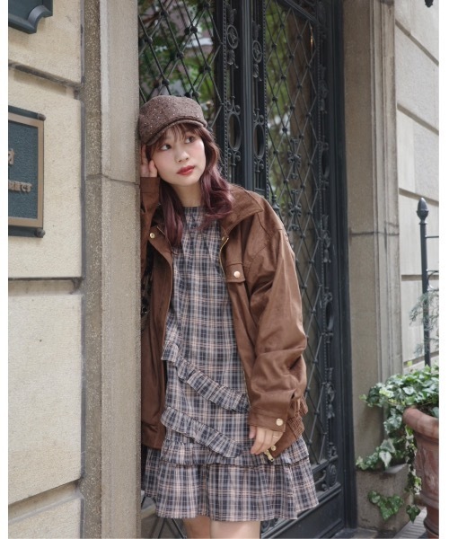 スウェードジャケット（ブルゾン）｜jumelle（ジュメロ）の