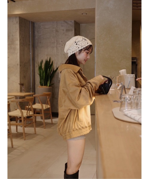 jumelle（ジュメロ）の「スウェードジャケット（ブルゾン）」 - WEAR
