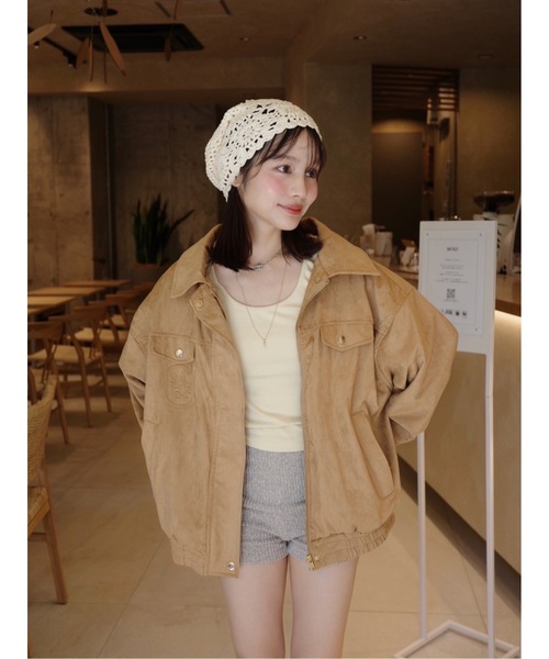 スウェードジャケット（ブルゾン）｜jumelle（ジュメロ）の