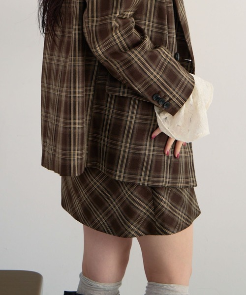 archives（アルシーヴ）の「【ＳＥＴＵＰ対応】ラップミニスカート（スカート・レディース・ブラック/モカ/チャコールグレー/ブラウン・MEDIUM）」の7枚目の写真