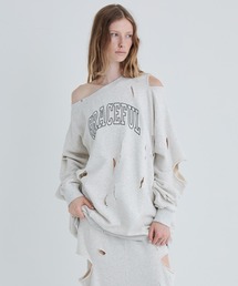 SORIN（ソリン　）の「Broken Sweat Top/ブロークンスウェットトップ（スウェット）」
