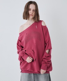 SORIN（ソリン　）の「Broken Sweat Top/ブロークンスウェットトップ（スウェット）」