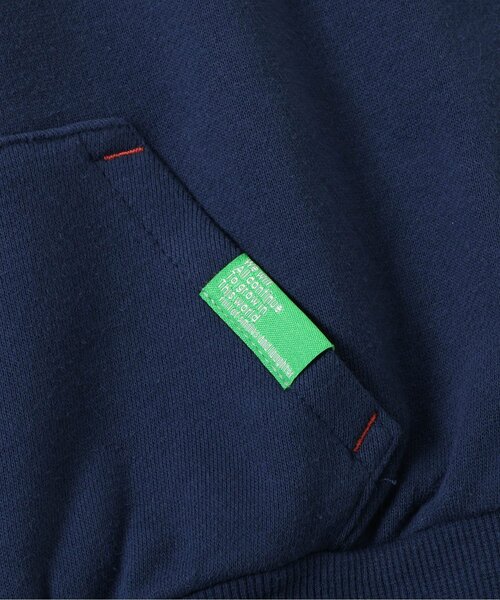 BREEZE(ブリーズ)の「【リンク/ジュニア対応】イロイロパッチトレーナー(スウェット・キッズ・オフホワイト/チャコール/ネイビー/オレンジ/ピンク/レインボー/ライム・80/90/100/110/120/130/140)」の16枚目の写真