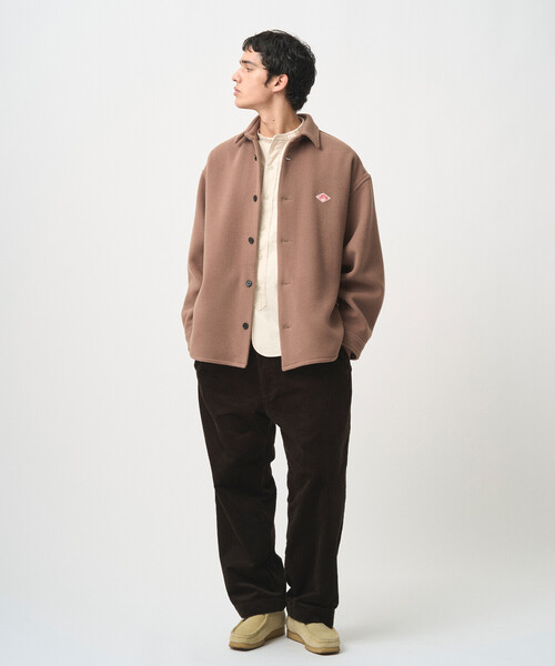 DANTON（ダントン）の「MEN'S CORDUROY STRAIGHT SILHOUETTE EASY PANTS（その他パンツ・メンズ・オリーブ/アイボリー/ブラック/ダークブラウン/ネイビー・40/42/44）」の7枚目の写真