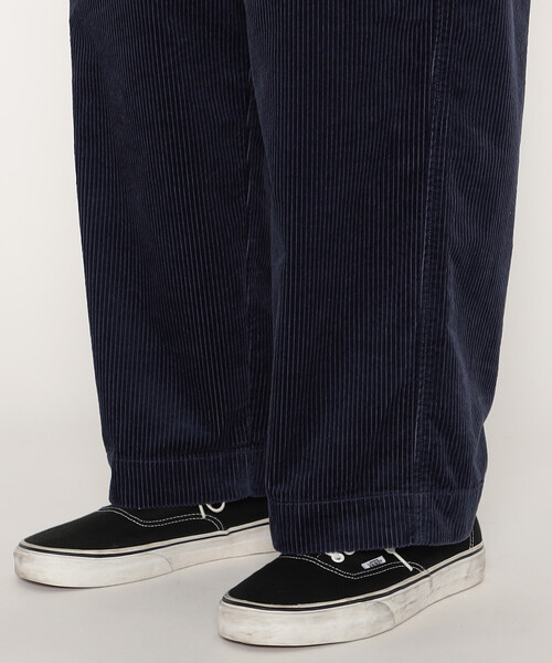 DANTON（ダントン）の「MEN'S CORDUROY STRAIGHT SILHOUETTE EASY PANTS（その他パンツ・メンズ・オリーブ/アイボリー/ブラック/ダークブラウン/ネイビー・40/42/44）」の18枚目の写真