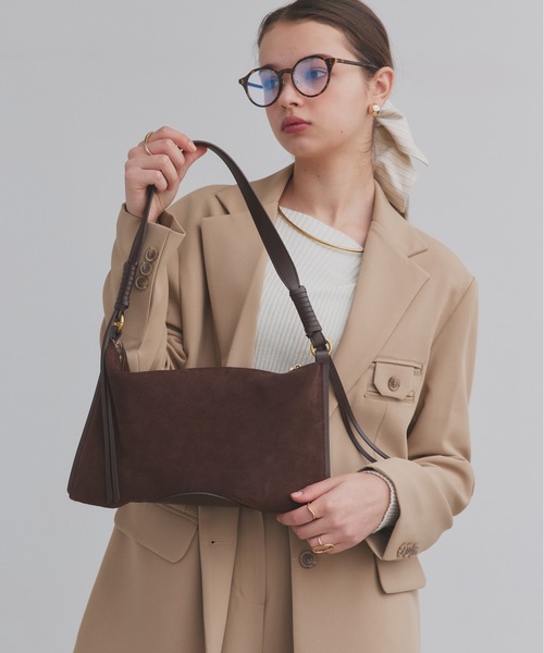 antic rag(アンティックラグ)の「Le Junev Conclu ル ジュヌーヴ コンクル(ショルダーバッグ・レディース・キャメル/ブラウン/ベージュ・FREE)」の2枚目の写真
