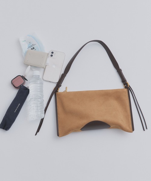 antic rag(アンティックラグ)の「Le Junev Conclu ル ジュヌーヴ コンクル(ショルダーバッグ・レディース・キャメル/ブラウン/ベージュ・FREE)」の4枚目の写真