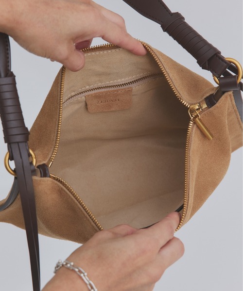 antic rag(アンティックラグ)の「Le Junev Conclu ル ジュヌーヴ コンクル(ショルダーバッグ・レディース・キャメル/ブラウン/ベージュ・FREE)」の8枚目の写真