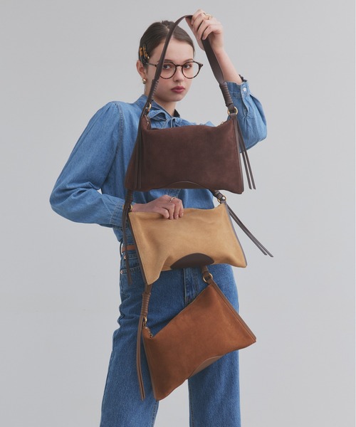 antic rag(アンティックラグ)の「Le Junev Conclu ル ジュヌーヴ コンクル(ショルダーバッグ・レディース・キャメル/ブラウン/ベージュ・FREE)」の22枚目の写真