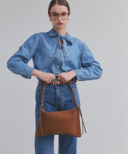 antic rag(アンティックラグ)の「Le Junev Conclu ル ジュヌーヴ コンクル(ショルダーバッグ・レディース・キャメル/ブラウン/ベージュ・FREE)」の14枚目の写真