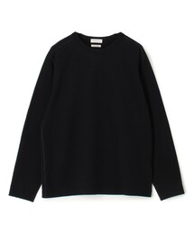 コットン 接結 クルーネックカットソー