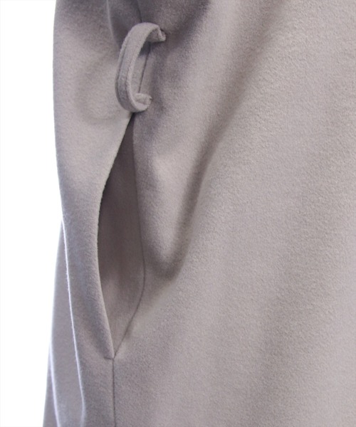 clear（クリア）の「ベルト付きミドルファーコート[大人 フェミニン 上品]≪AW新作≫（その他アウター・レディース・アイボリー/ブラック/グレイッシュベージュ・F）」の16枚目の写真