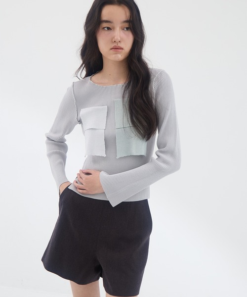 kotohayokozawa/コトハヨコザワ】《STUDIOUS別注》 クルーネックニット