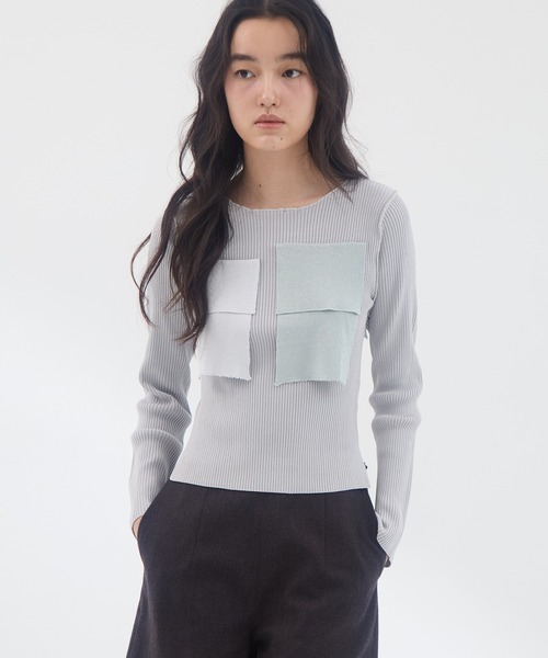 kotohayokozawa/コトハヨコザワ】《STUDIOUS別注》 クルーネックニット