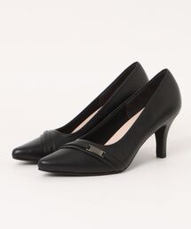 トゥーキャップバックルモチーフパンプス（パンプス）｜MELMO（メルモ