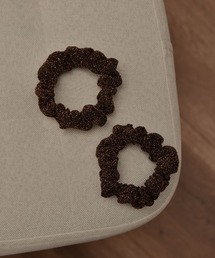 TONE SELECT GOODS | 【resonance】キラキラ ラメ シュシュ【2個セット】(シュシュ)