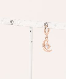 sun and moon hoop pierce/【ハワイアンジュエリー】【サージカルステンレス】【金属アレルギー対応】【IRIEBEACH / アイリービーチ】つけっぱなしOK