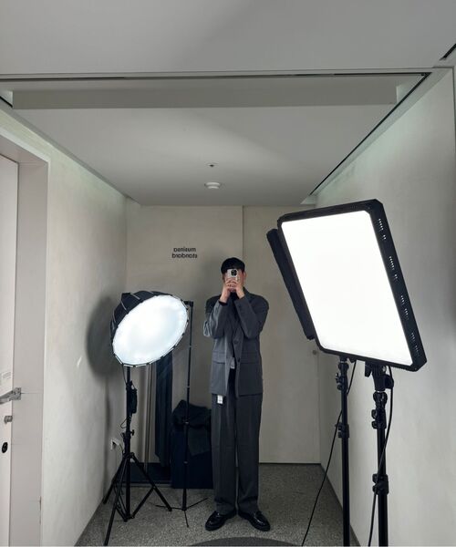 MUSINSA STANDARD（ムシンサスタンダード）の「ベーシックブレザー[ミディアムグレー]（テーラードジャケット・メンズ・その他・MEDIUM/LARGE/X-LARGE/XX-LARGE）」の10枚目の写真