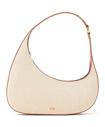 JW PEI | 【WEB限定】JW PEI / Harlee shoulder bag BROWN CANVAS(トートバッグ)