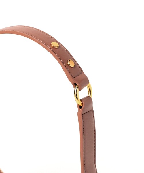 JW PEI（ジェイダブリューペイ）の「【WEB限定】JW PEI / Harlee shoulder bag BROWN CANVAS（トートバッグ・レディース・ブラウン・ONE SIZE）」の5枚目の写真