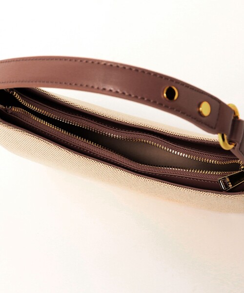 JW PEI（ジェイダブリューペイ）の「【WEB限定】JW PEI / Harlee shoulder bag BROWN CANVAS（トートバッグ・レディース・ブラウン・ONE SIZE）」の9枚目の写真