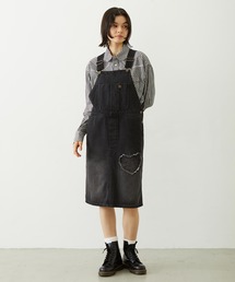 MILKFED. | PATCH SALOPETTE SKIRT(サロペット/オーバーオール)