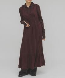 KBF（ケイビーエフ）の「ピーチスキンプリーツワンピース（ワンピース）」