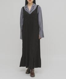 KBF（ケイビーエフ）の「ピーチスキンプリーツワンピース（ワンピース・レディース）」