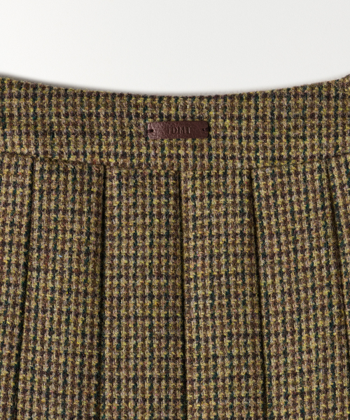 TTUDEMENT(トュードメント)の「CHECK PLEATED MIDI SKIRT BROWN(スカート・レディース・その他・SMALL/MEDIUM/LARGE)」の7枚目の写真