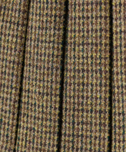 TTUDEMENT(トュードメント)の「CHECK PLEATED MIDI SKIRT BROWN(スカート・レディース・その他・SMALL/MEDIUM/LARGE)」の8枚目の写真
