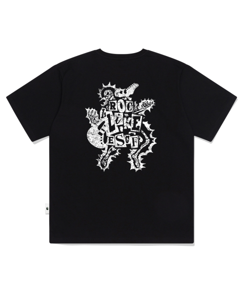 ESCAPEFROM(エスケープフロム)の「エックスレイラックプリントオーバーサイズ半袖Tシャツブラック(Tシャツ/カットソー・レディース・その他・LARGE/SMALL/MEDIUM)」の4枚目の写真