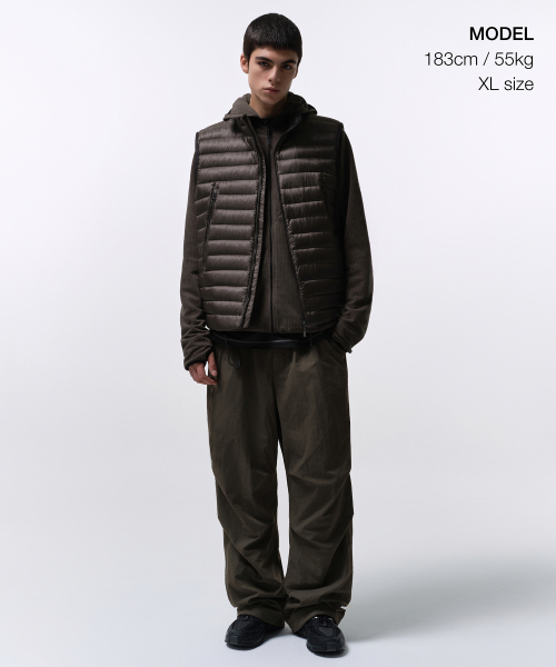 MUSINSA STANDARD ダウンベスト XXL ブラック MUSINSA STANDARD MEN