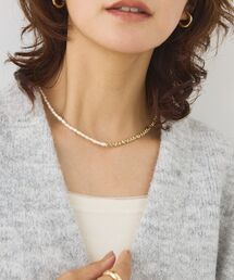 AMERICAN HOLIC | パールミックスネックレス(ネックレス)