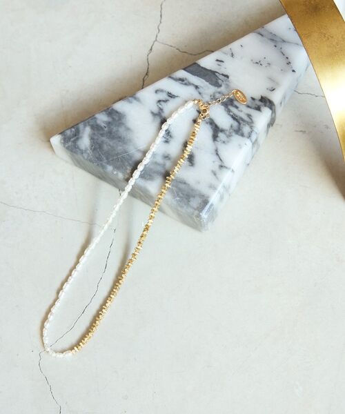 AMERICAN HOLIC（アメリカンホリック）の「パールミックスネックレス（ネックレス・レディース・シルバー/ゴールド・FREE）」の8枚目の写真