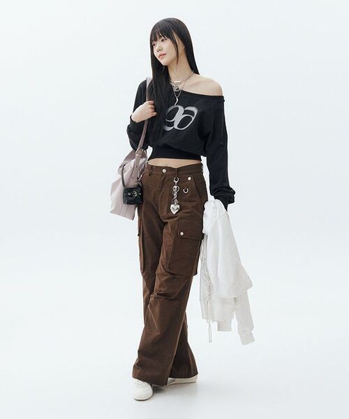 ROCKCAKE(ロックケーキ)の「Open Pocket Cargo Pants - Brown(その他パンツ・レディース・その他・SMALL/MEDIUM)」の7枚目の写真