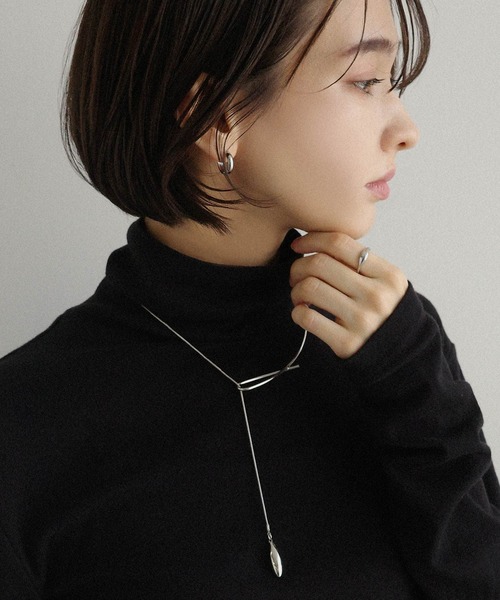 evernavy(エバーネイビー)の「【金属アレルギー対応/サージカルステンレス】ニュアンスラウンドリング(リング・レディース・ゴールド/シルバー・#15/#13/#11)」の12枚目の写真
