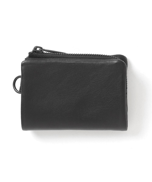 PATRICK STEPHAN(パトリックステファン)の「パトリック ステファン / Leather micro wallet 'minimal' ショートウォレット(財布・メンズ・ブラック・FREE)」の1枚目の写真