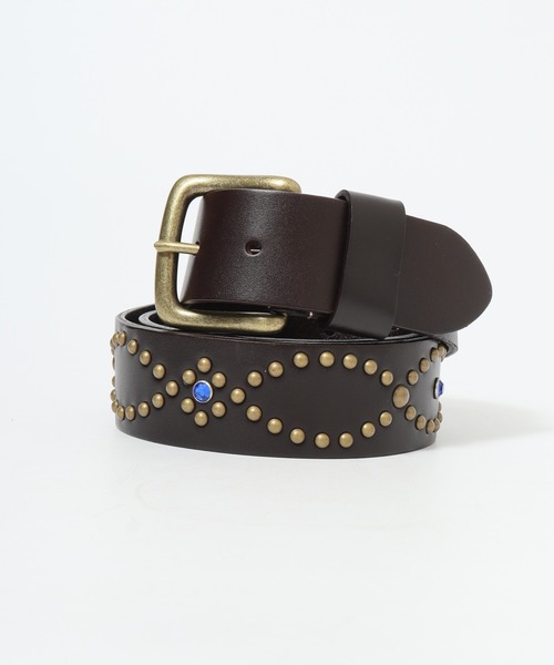 FUNALIVE（ファンアライブ）の「Chadwick　スタッツベルト（ベルト・メンズ・ブラック/ブラウン・S/M/L）」の4枚目の写真