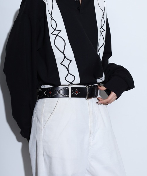 FUNALIVE（ファンアライブ）の「Chadwick　スタッツベルト（ベルト・メンズ・ブラック/ブラウン・S/M/L）」の9枚目の写真