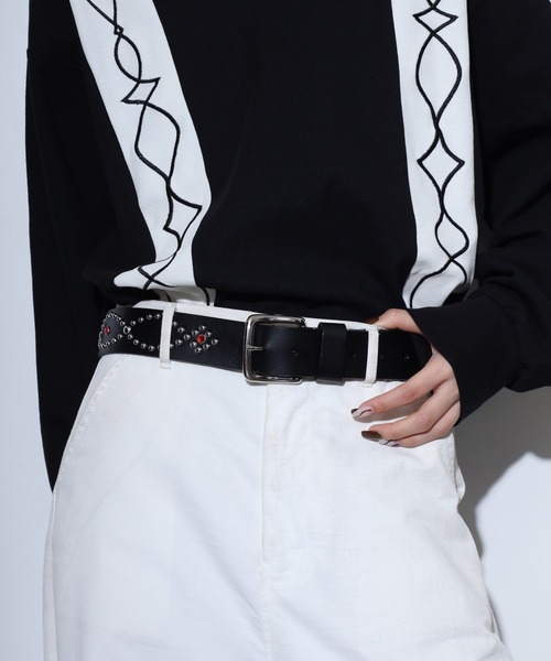 FUNALIVE（ファンアライブ）の「Chadwick　スタッツベルト（ベルト・メンズ・ブラック/ブラウン・S/M/L）」の10枚目の写真