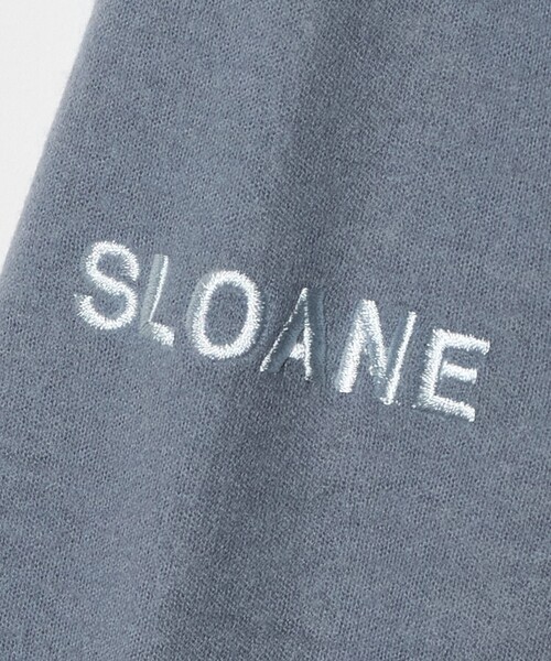 SLOANE（スローン）の「【別注】＜SLOANE＞ クルーネック プルオーバー（ニット/セーター・メンズ・オフホワイト/ライトブルー/ブラック・L/M）」の16枚目の写真