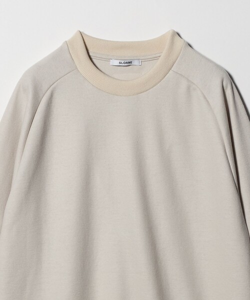 SLOANE（スローン）の「【別注】＜SLOANE＞ クルーネック プルオーバー（ニット/セーター・メンズ・オフホワイト/ライトブルー/ブラック・L/M）」の11枚目の写真