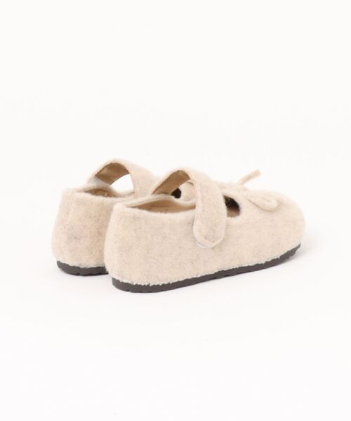 aimoha(アイモハ)の「【aimoha-KIDS-】キッズ ウールライクストラップシューズ (AW)(バレエシューズ・キッズ・ライトベージュ/ライトグレー/ダークグレー・15.0cm/16.0cm/17.0cm/18.0cm/14.0cm/19.0cm)」の19枚目の写真