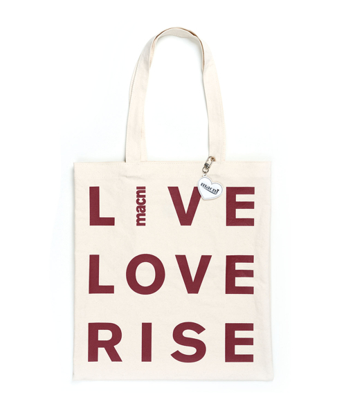 MACNI(マクニ)の「LLR SLOGAN ECO BAG OATMEAL(エコバッグ/サブバッグ・レディース・その他・FREE)」の2枚目の写真