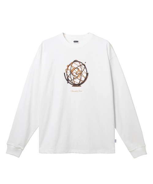 Chocolate Jesus (チョコレートジーザス )の「SPHERE LS TEE(Tシャツ/カットソー・メンズ・ネイビー/ホワイト/ブラウン/ピンク・MEDIUM/X-LARGE/XX-LARGE/LARGE)」の1枚目の写真