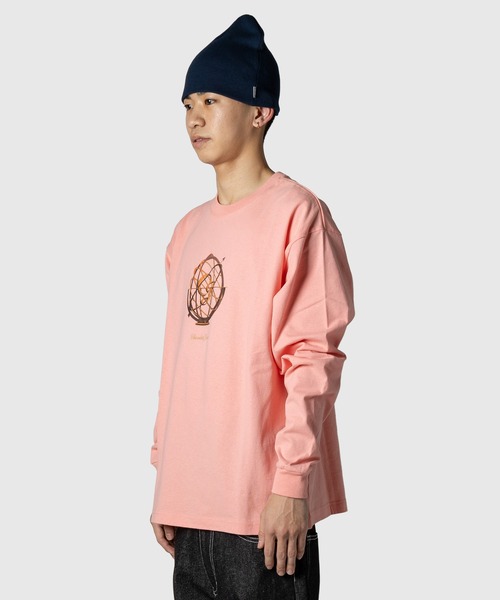 Chocolate Jesus (チョコレートジーザス )の「SPHERE LS TEE(Tシャツ/カットソー・メンズ・ネイビー/ホワイト/ブラウン/ピンク・MEDIUM/X-LARGE/XX-LARGE/LARGE)」の14枚目の写真