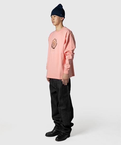 Chocolate Jesus (チョコレートジーザス )の「SPHERE LS TEE(Tシャツ/カットソー・メンズ・ネイビー/ホワイト/ブラウン/ピンク・MEDIUM/X-LARGE/XX-LARGE/LARGE)」の18枚目の写真