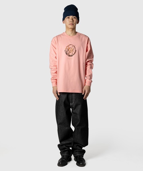 Chocolate Jesus (チョコレートジーザス )の「SPHERE LS TEE(Tシャツ/カットソー・メンズ・ネイビー/ホワイト/ブラウン/ピンク・MEDIUM/X-LARGE/XX-LARGE/LARGE)」の17枚目の写真