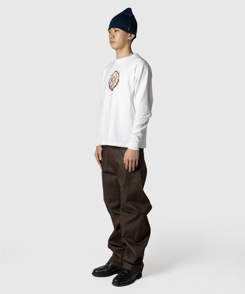 Chocolate Jesus (チョコレートジーザス )の「SPHERE LS TEE(Tシャツ/カットソー・メンズ・ネイビー/ホワイト/ブラウン/ピンク・MEDIUM/X-LARGE/XX-LARGE/LARGE)」の16枚目の写真